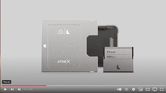 מתאם כרטיסי CFAST למוניטור Atomos