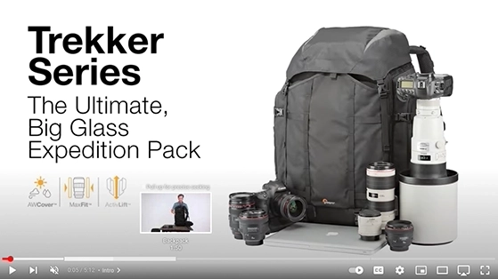 תיק גב למצלמה Lowepro Pro Trekker 650 AW