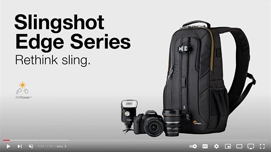 תיק גב למצלמה Lowepro Slingshot Edge 250 AW