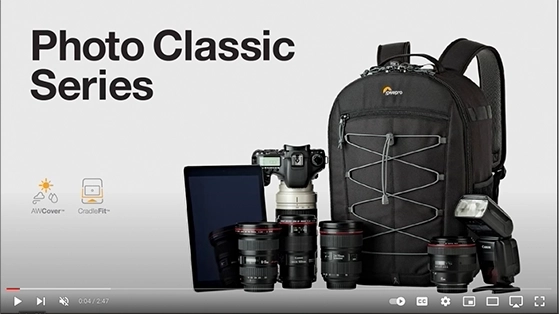 תיק גב למצלמה Lowepro Photo Classic BP 300 AW