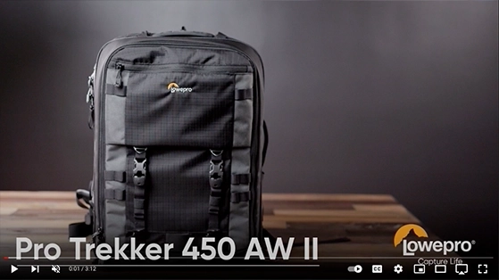 תיק גב למצלמה Lowepro Pro Trekker BP 450 AW II