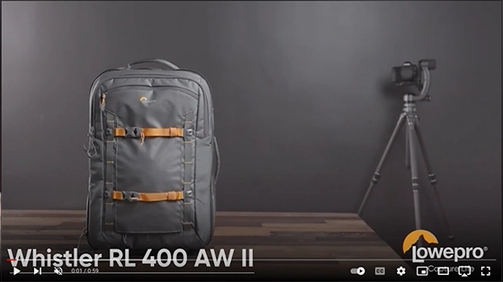 תיק טרולי לציוד צילום Lowepro Whistler RL 400 AW II