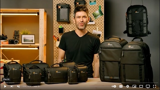 נרתיק שחור Lowepro Adventura CS 20 III