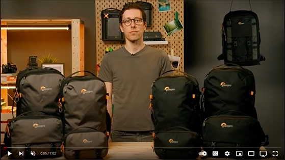 תיק מותן שחור Lowepro Trekker Lite SLX 120