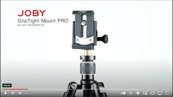 תופסן לסמארטפון Joby GripTight Mount PRO