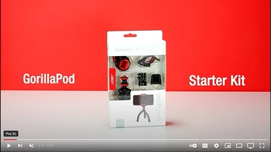 חצובת חוליות קומפקטית Joby GorillaPod Starter Kit