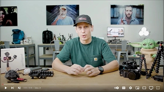 קיט מושלם לוולוגים Joby GorillaPod Mobile Vlogging Kit