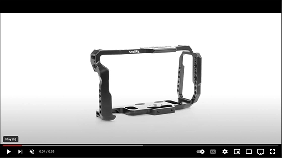 כלוב ייעודי למצלמת SmallRig 2203B Pocket Cinema 4K/6K