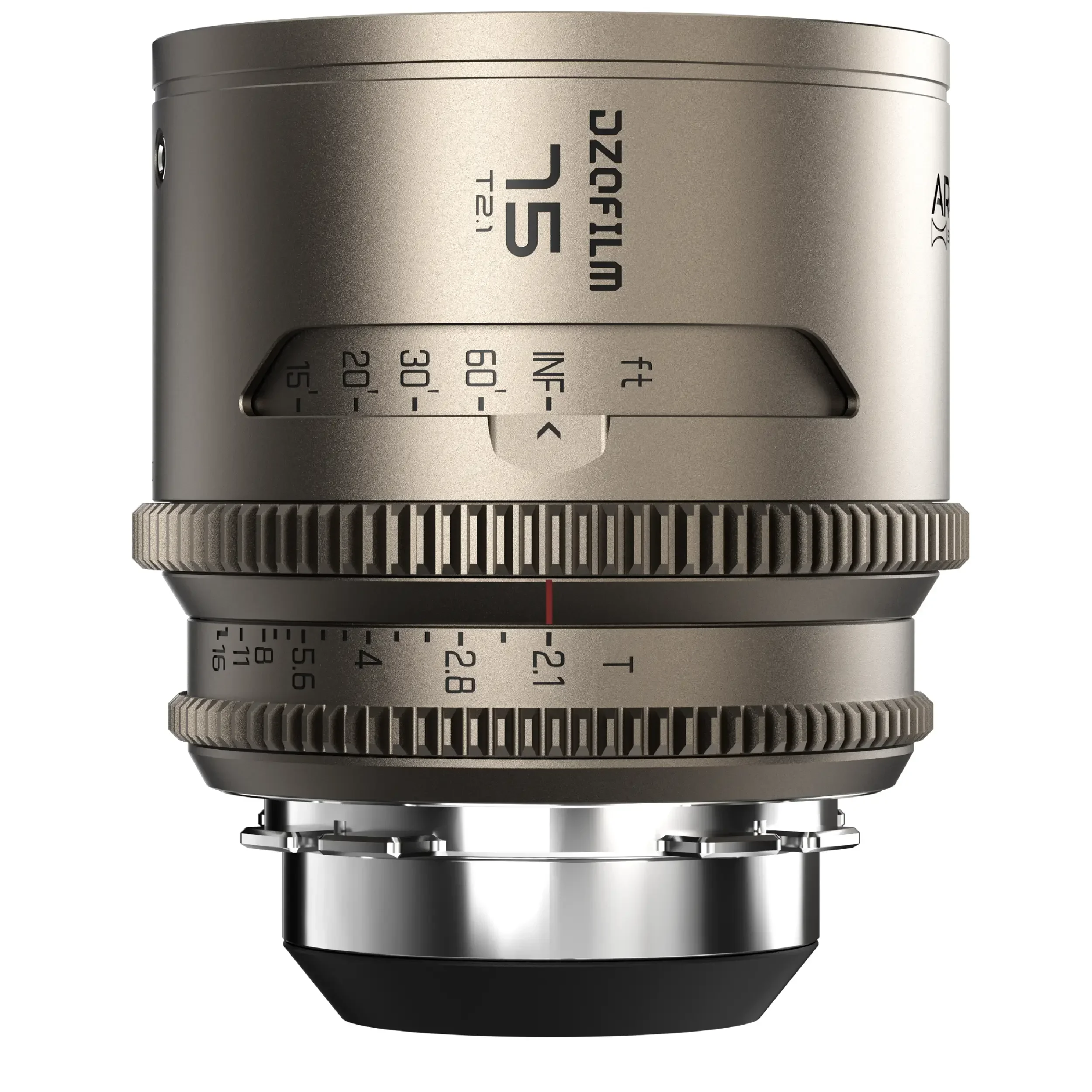 עדשת קולנוע פול פריים אנמורפית 75 מ"מ  DZOFILM Arcana PL-Mount T2.1