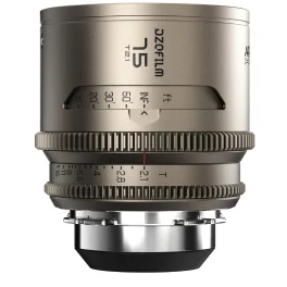 עדשת קולנוע פול פריים אנמורפית 75 מ"מ  DZOFILM Arcana PL-Mount T2.1