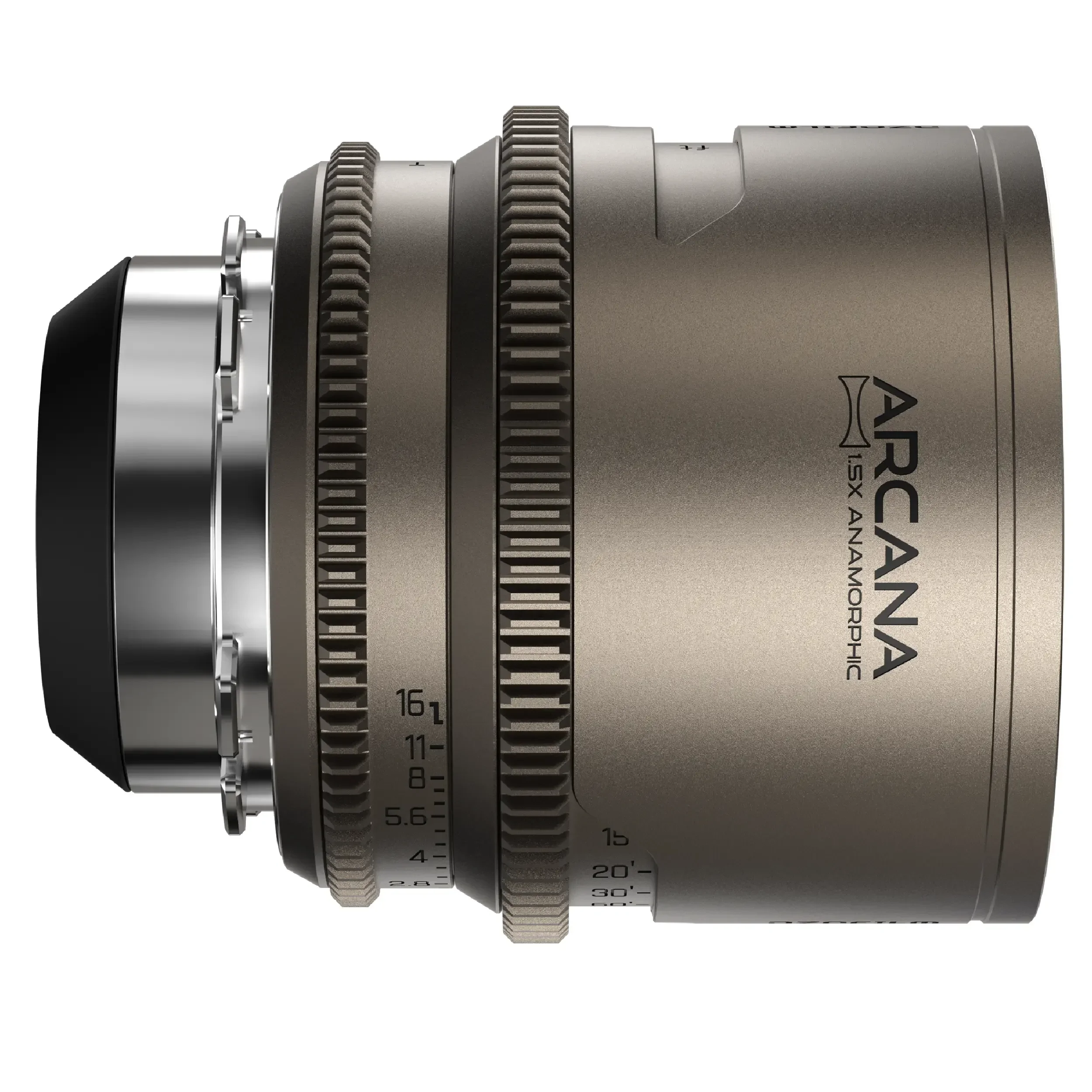 עדשת קולנוע פול פריים אנמורפית 75 מ"מ  DZOFILM Arcana PL-Mount T2.1