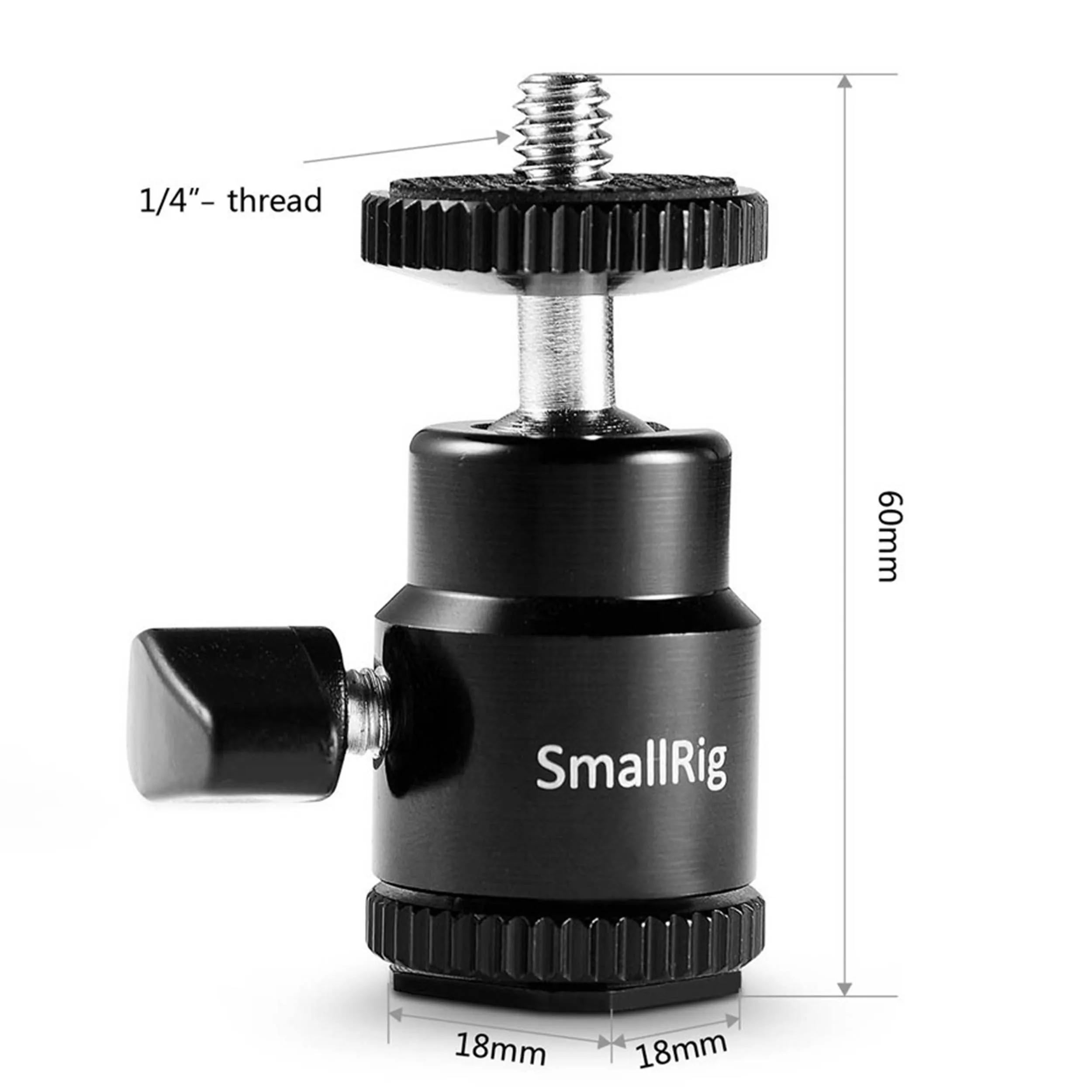 ראש כדורי נעל קרה SmallRig 761