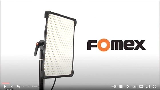 קיט תאורה פנס לד גמיש 30X30 ס"מ  Fomex FL-600