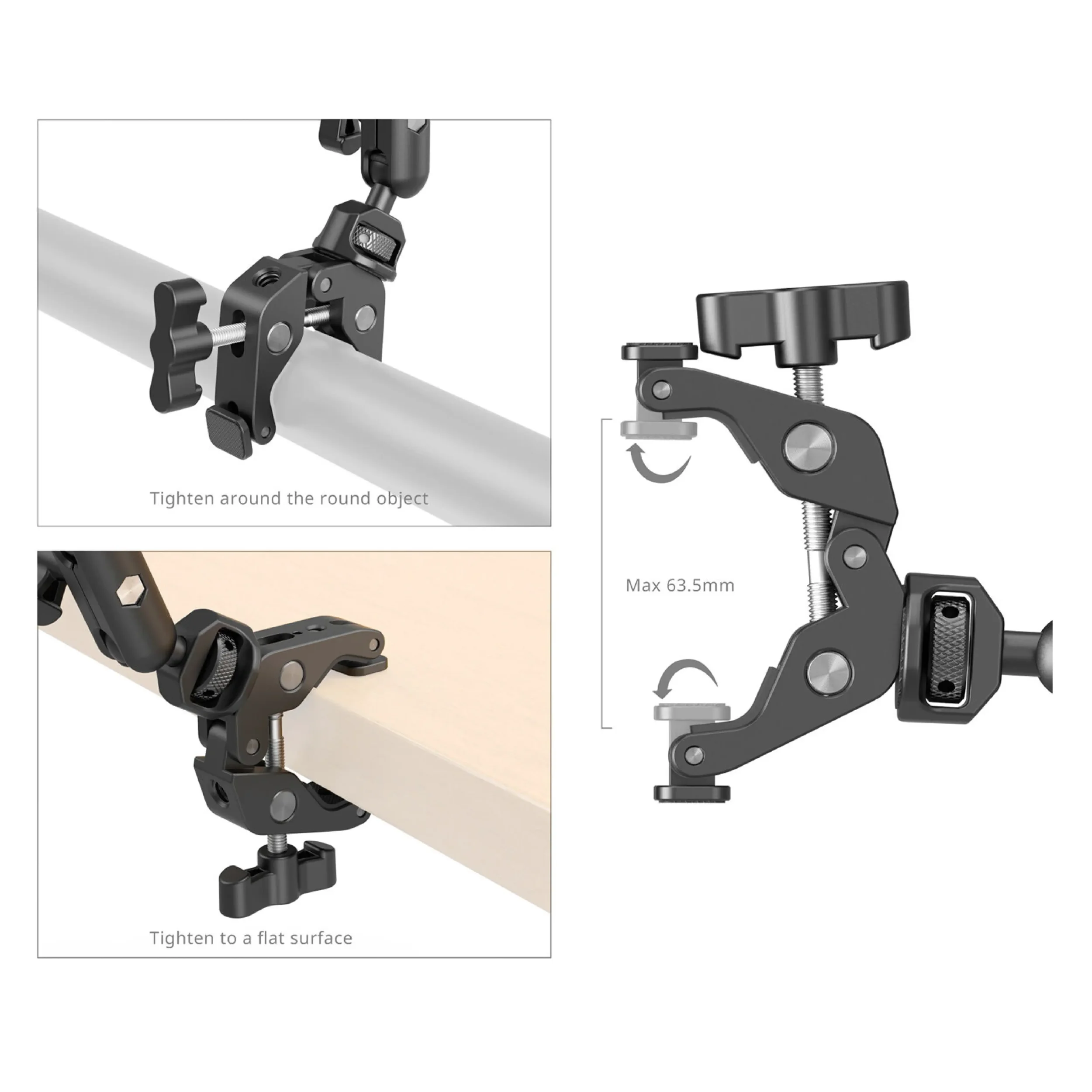 זרוע Magic Arm למצלמה עם תופסן SmallRig 4766