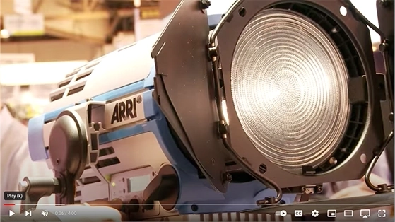 סט פנס HMI Arri M40