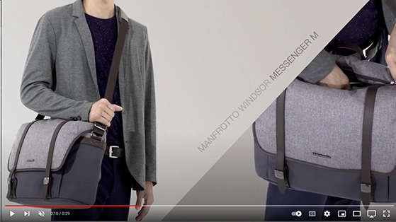 תיק מסנג'ר בינוני למצלמה Manfrotto Windsor LF-WN-MM