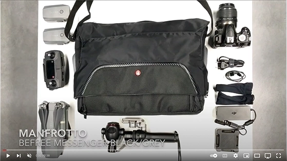 תיק מסנג'ר למצלמה Manfrotto Befree
