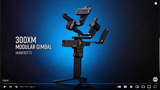 מייצב גימבל Manfrotto 300XM