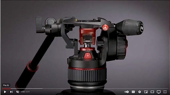 ראש וידאו Manfrotto NITROTECH N8