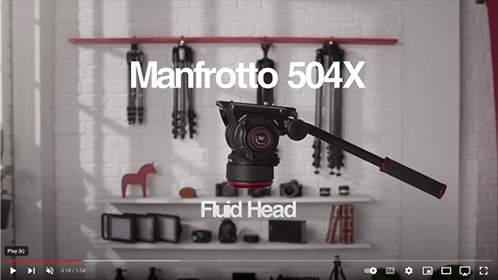 קיט חצובת וידאו בעלת ספרדר אמצעי Manfrotto MVK504XTWINMA