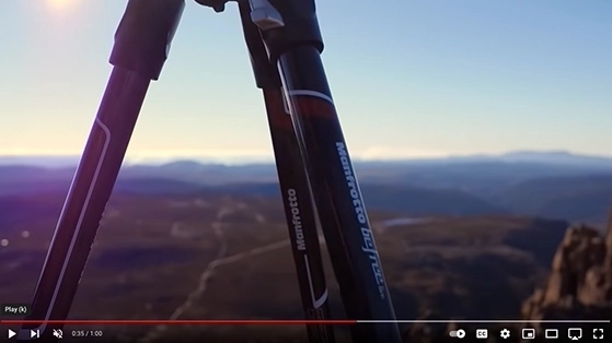 קיט חצובת סיבי פחמן Manfrotto Befree Live