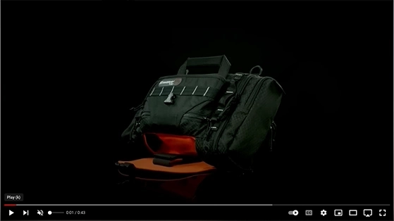 Stingray Large Audio Mixer Recorder Bag-K-TEK