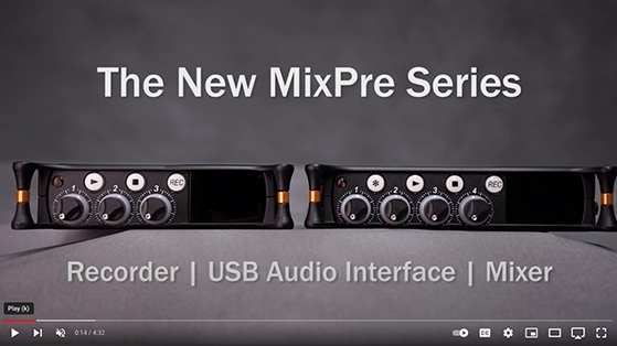 מיקסר סאונד מקליט 6 ערוצים SoundDevices Mixpre-6