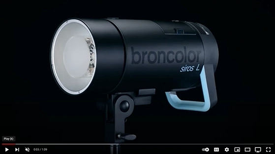 מבזק שטח Broncolor Siros 400 L WiFi
