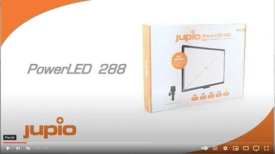 פנס 288 לדים Jupio PowerLED 288