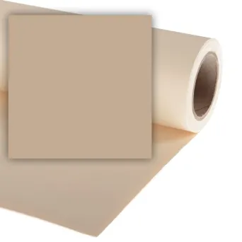 רקע נייר צבעוני לצילום 2.18X11 מטר Colorama CAPPUCCINO