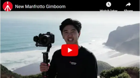 ידית אחיזה מסיבי פחמן למייצב גימבל Manfrotto GimBoom