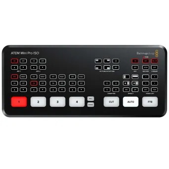Blackmagic Atem mini Pro ISO --שנתיים אחריות