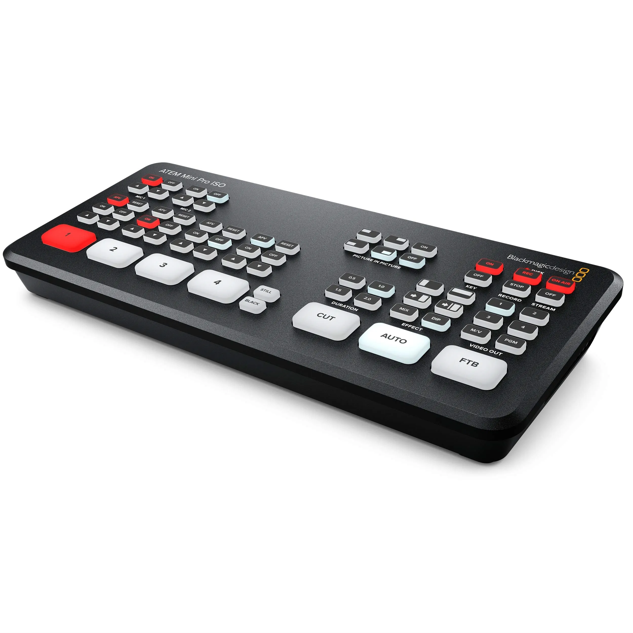 Blackmagic Atem mini Pro ISO --שנתיים אחריות