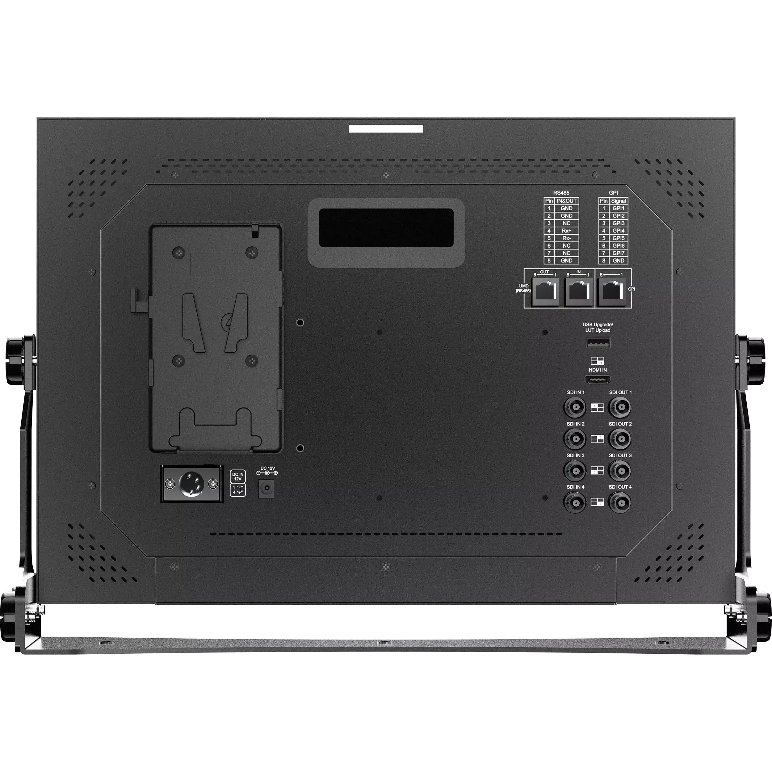 מוניטור 17.3" 4 כניסות SDI ברזולוציה Feelworld 1920X1080