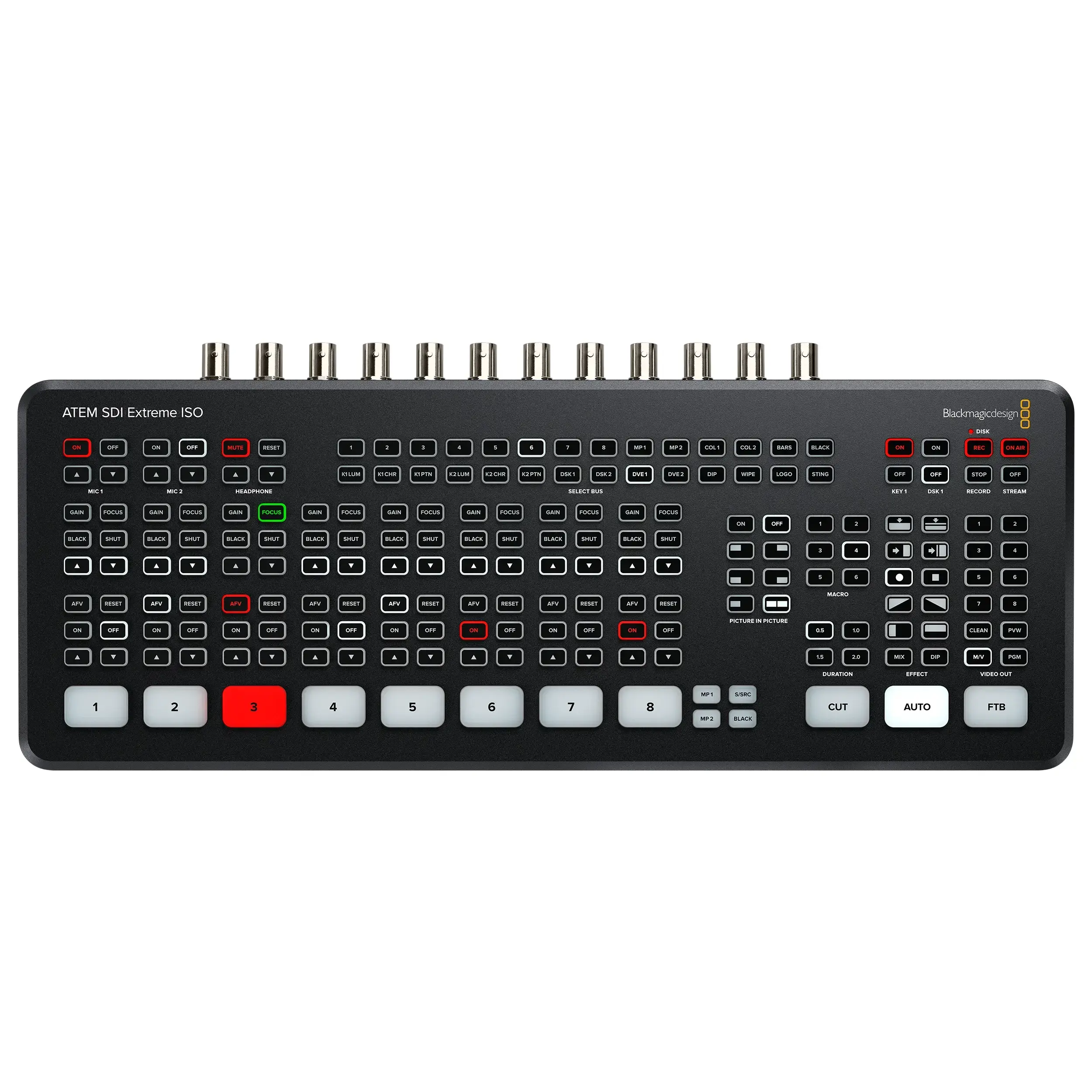 Blackmagic ATEM SDI Extreme ISO-- שנתיים אחריות