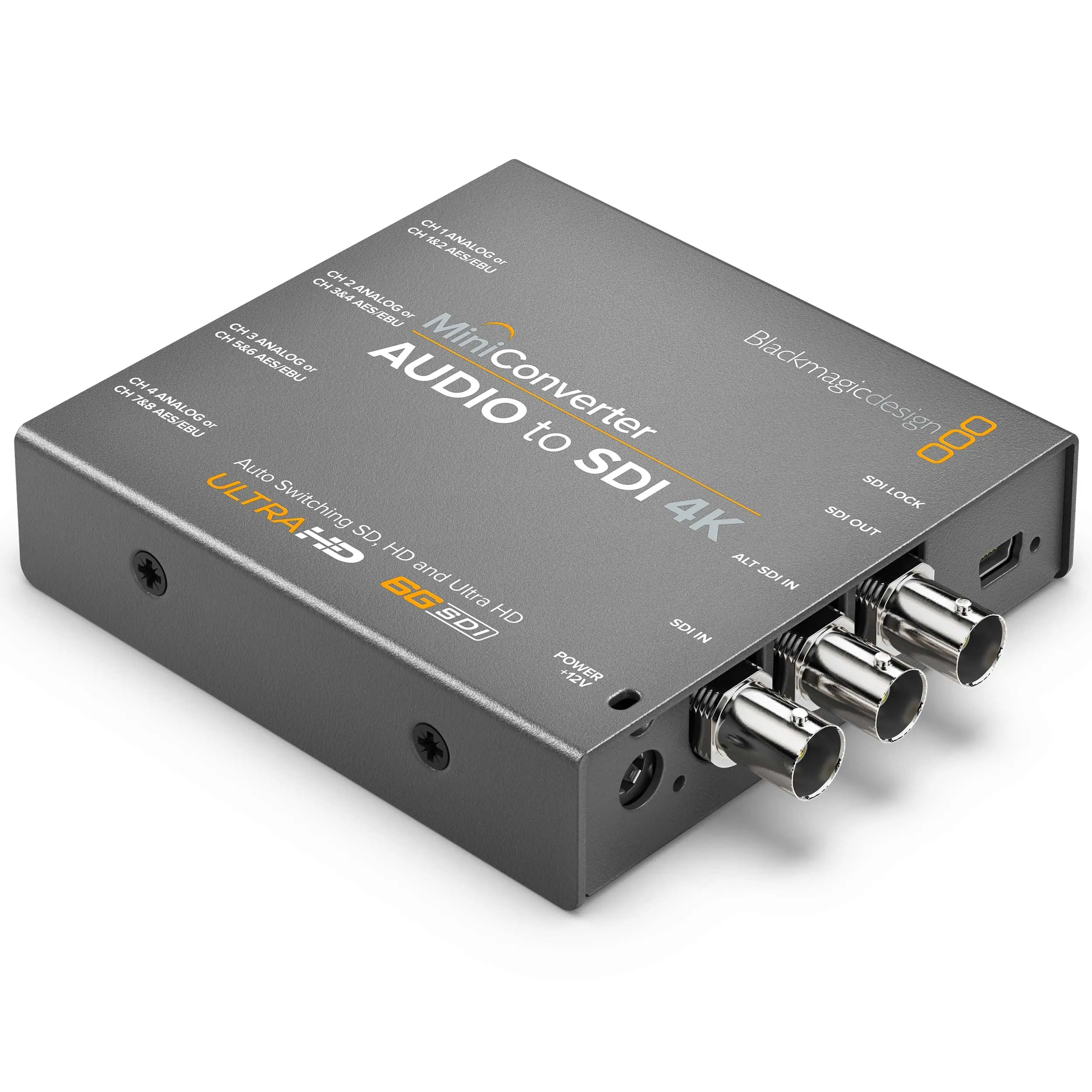 Mini Converter - Audio to SDI 4K