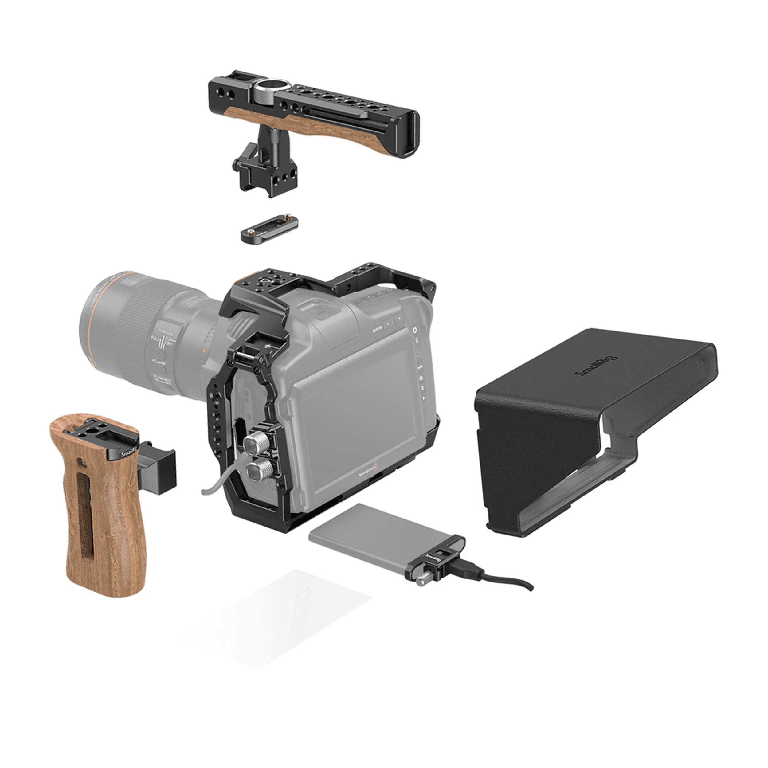 קיט כלוב ייעודי למצלמת Smallrig 3299 BMPCC 6K Pro