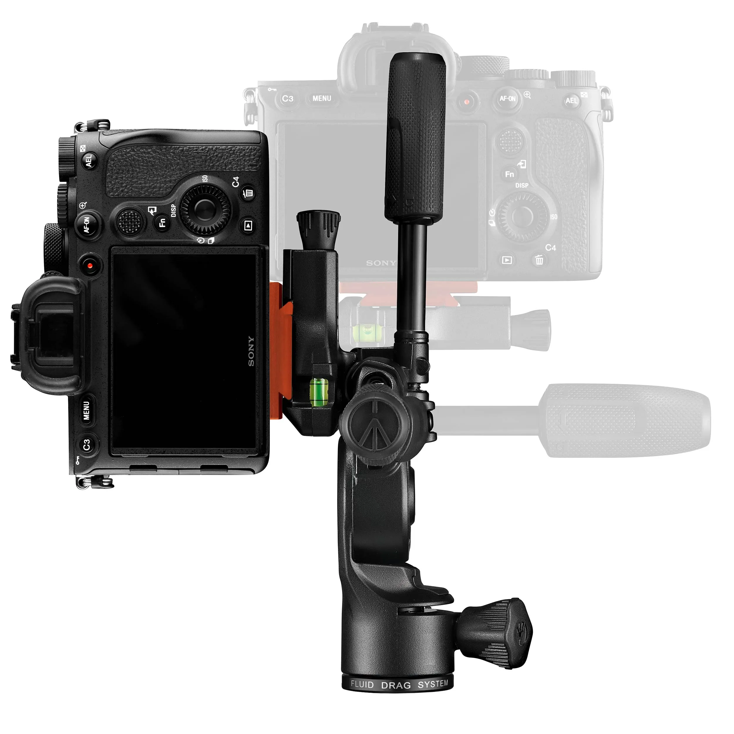חצובה למצלמת פוטו/וידאו סוני Manfrotto Befree 3Way Live Advanced α