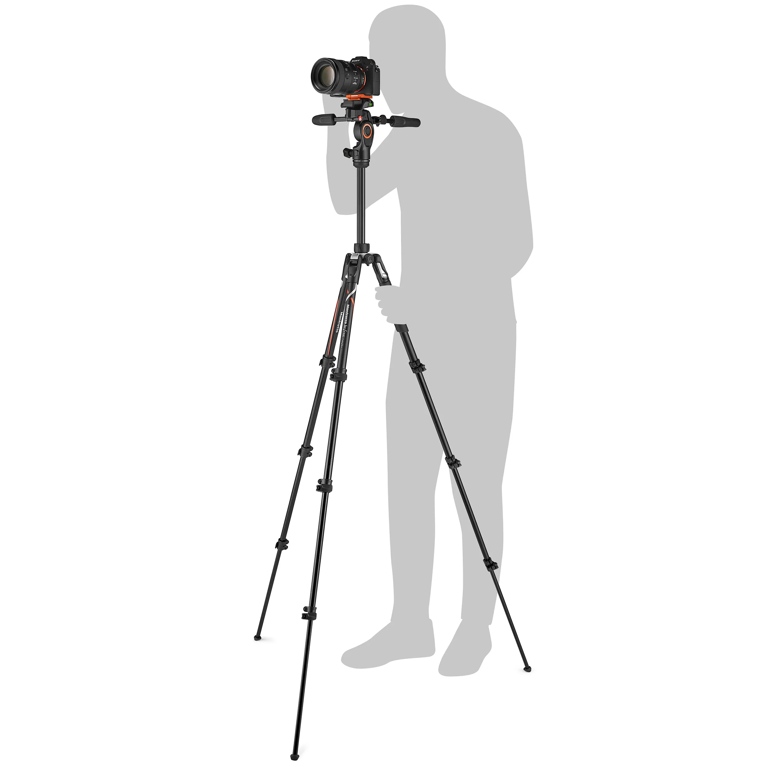 חצובה למצלמת פוטו/וידאו סוני Manfrotto Befree 3Way Live Advanced α