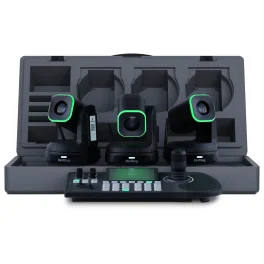 באנדל 3 מצלמות X1-30B ובקר שליטה BirdDog KBD - צבע שחור