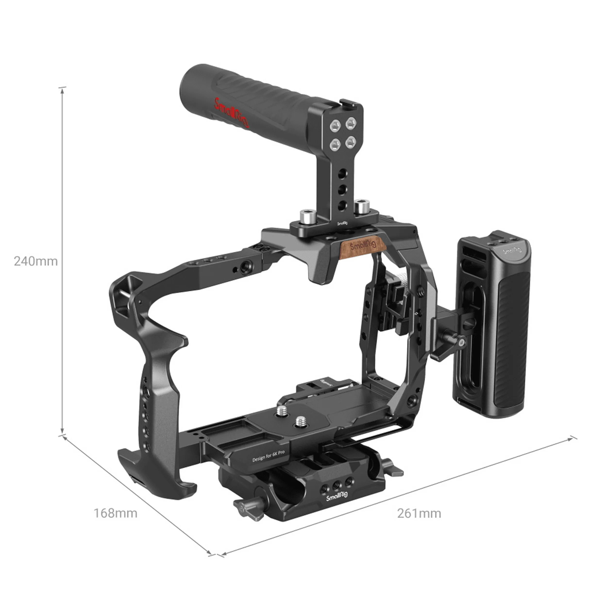 קיט כלוב ייעודי למצלמת SmallRig 3584 BMPCC 6K Pro