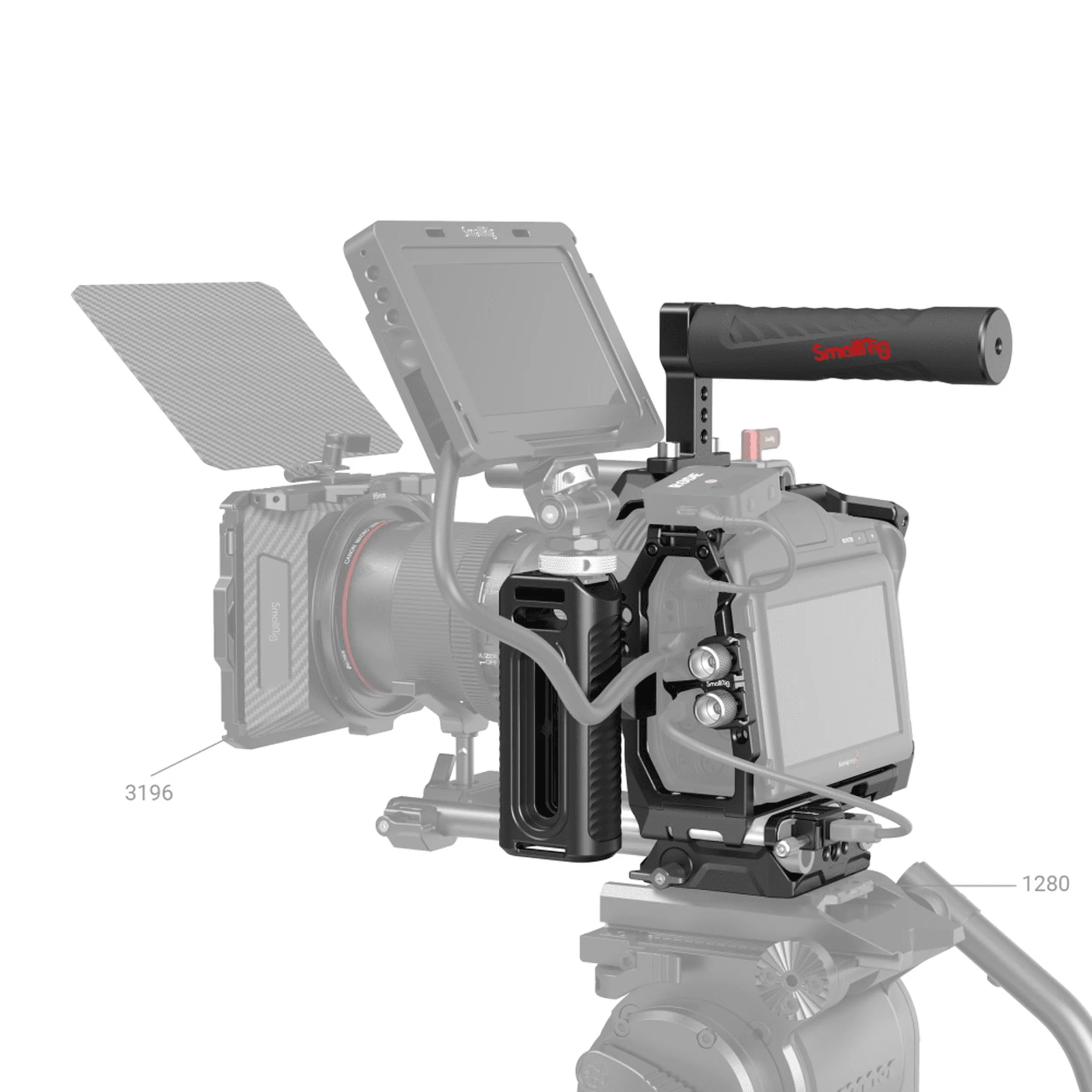 קיט כלוב ייעודי למצלמת SmallRig 3584 BMPCC 6K Pro