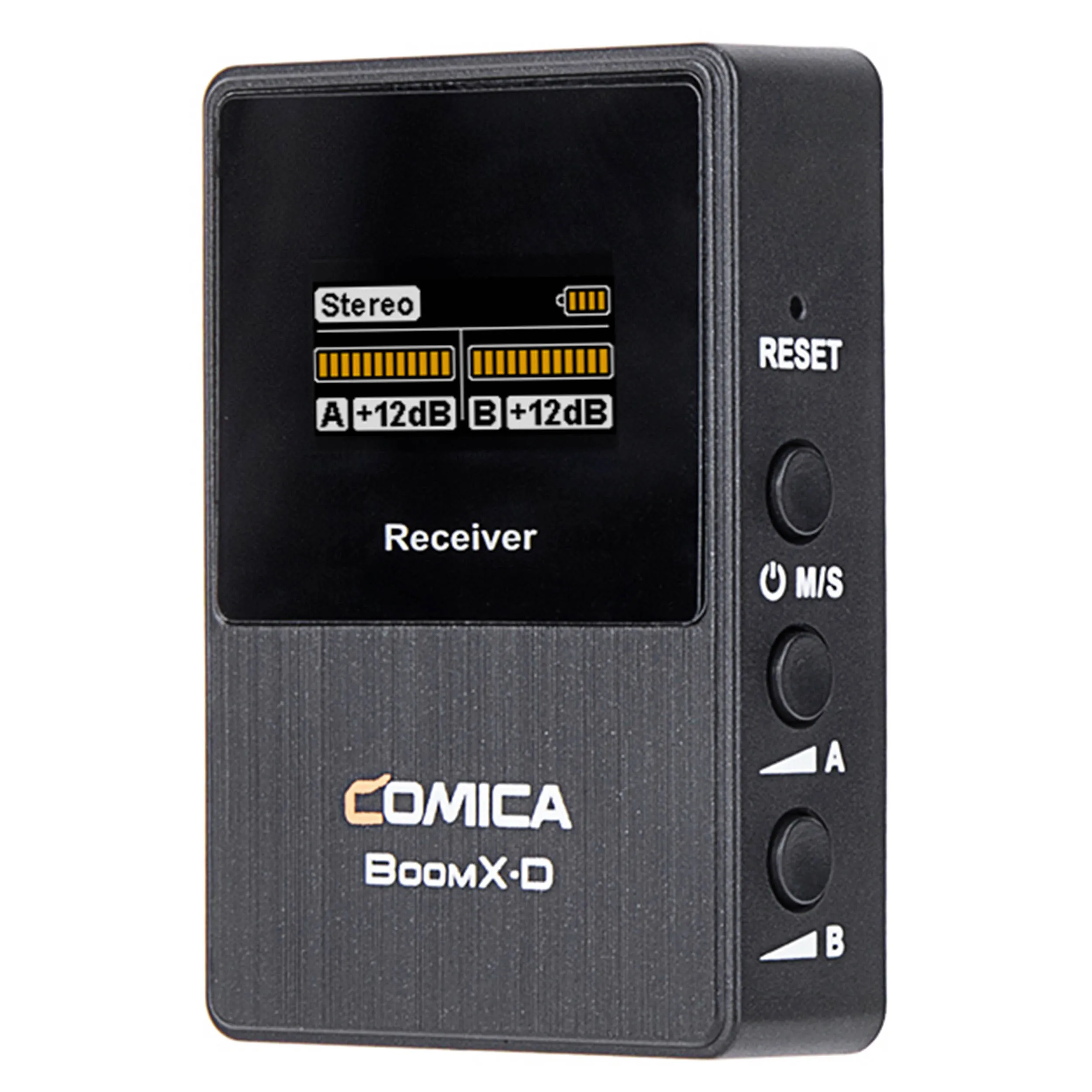 מערכת מיקרופון אלחוטית קומפקטית 2.4GHz למצלמות Comica BoomX-D D1