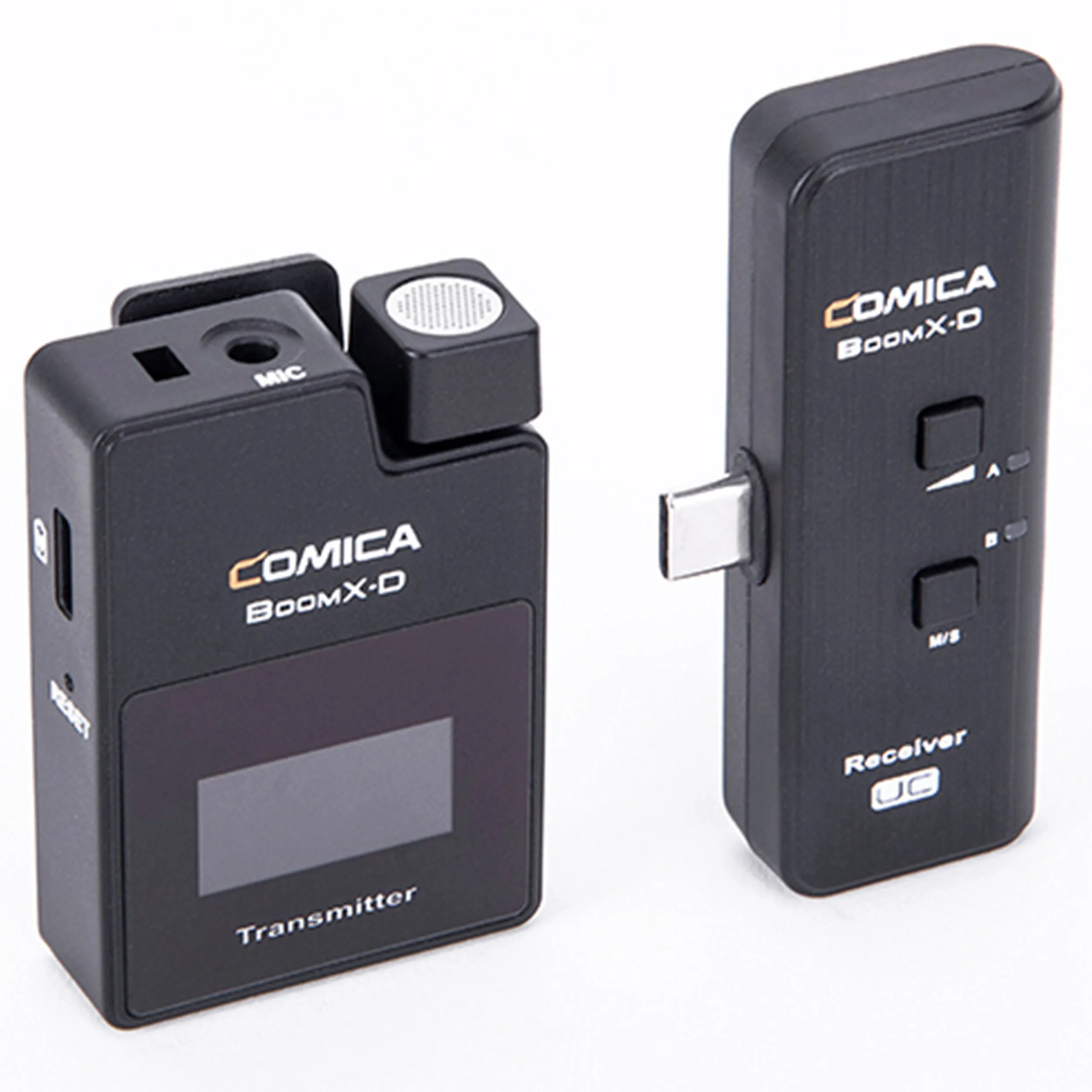 מערכת מיקרופון אלחוטית 2.4GHz לטלפון חכם Comica BoomX-D UC1
