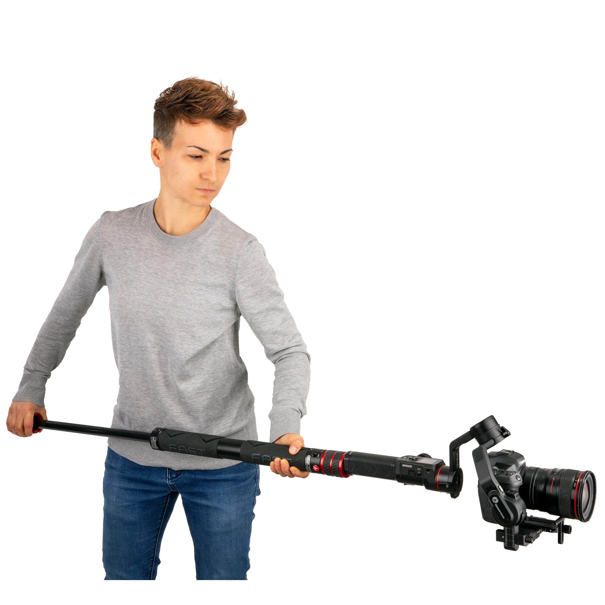 ידית אחיזה מסיבי פחמן למייצב גימבל Manfrotto GimBoom