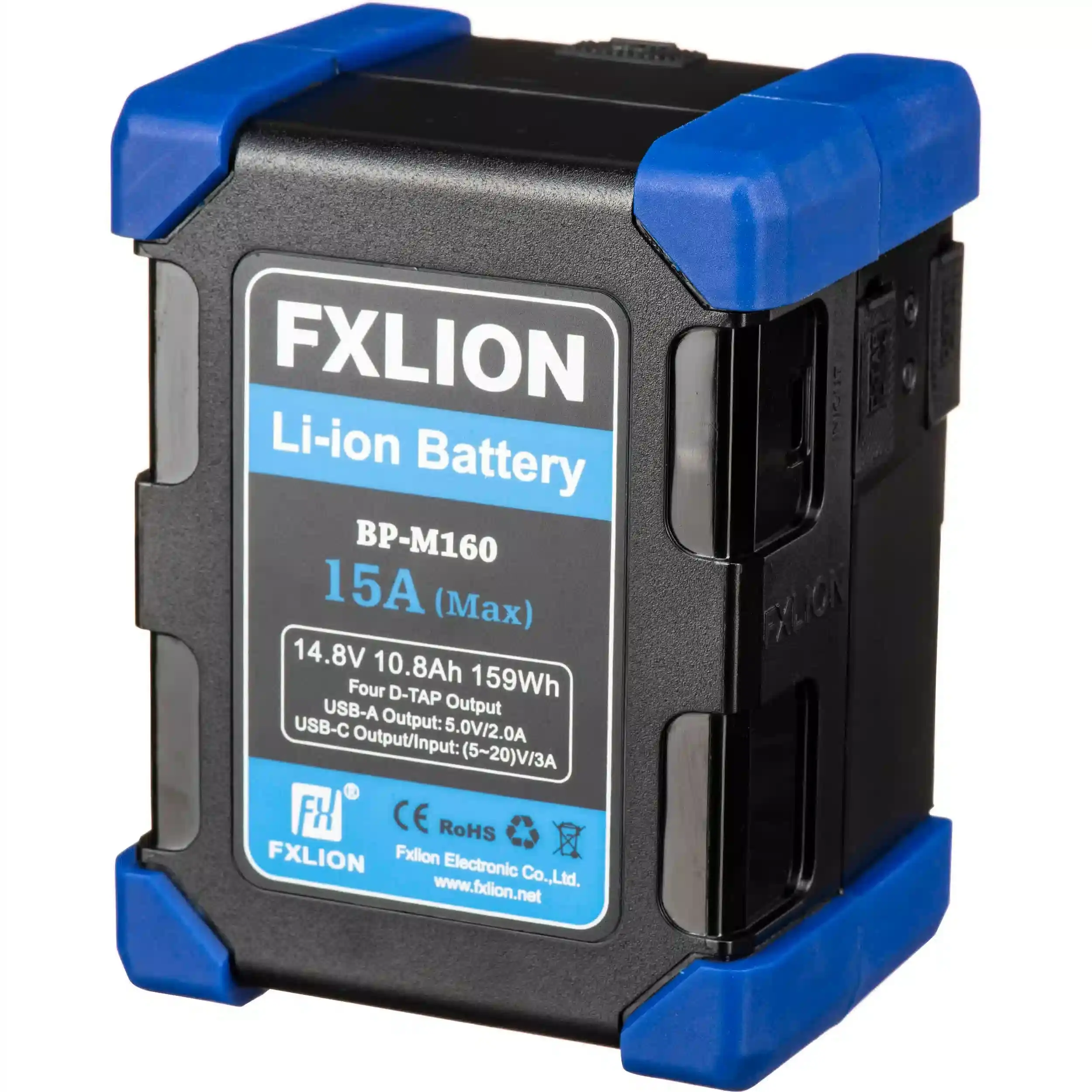 סוללת ליתיום מרובעת FXLION BP-M160 14.8V/159Wh V-Mount