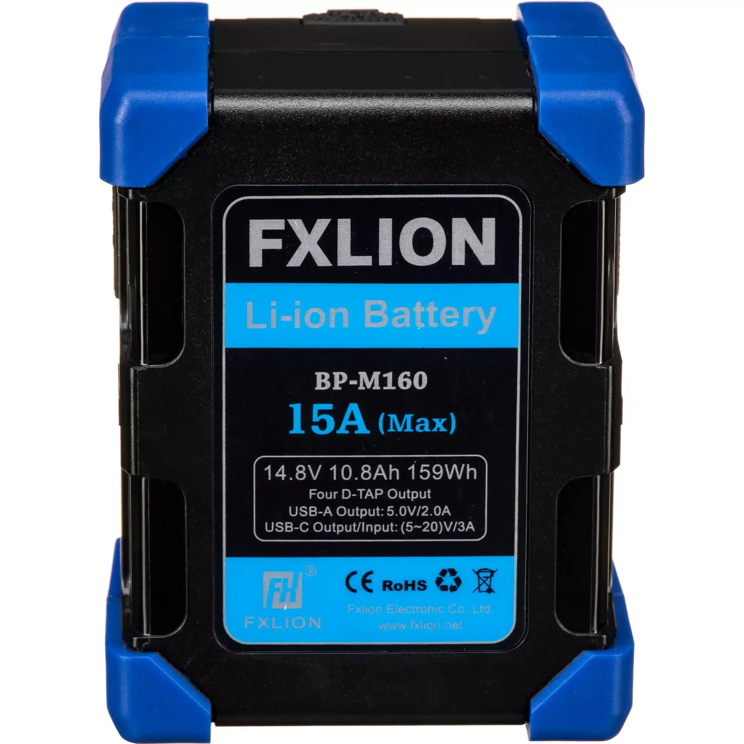 סוללת ליתיום מרובעת FXLION BP-M160 14.8V/159Wh V-Mount