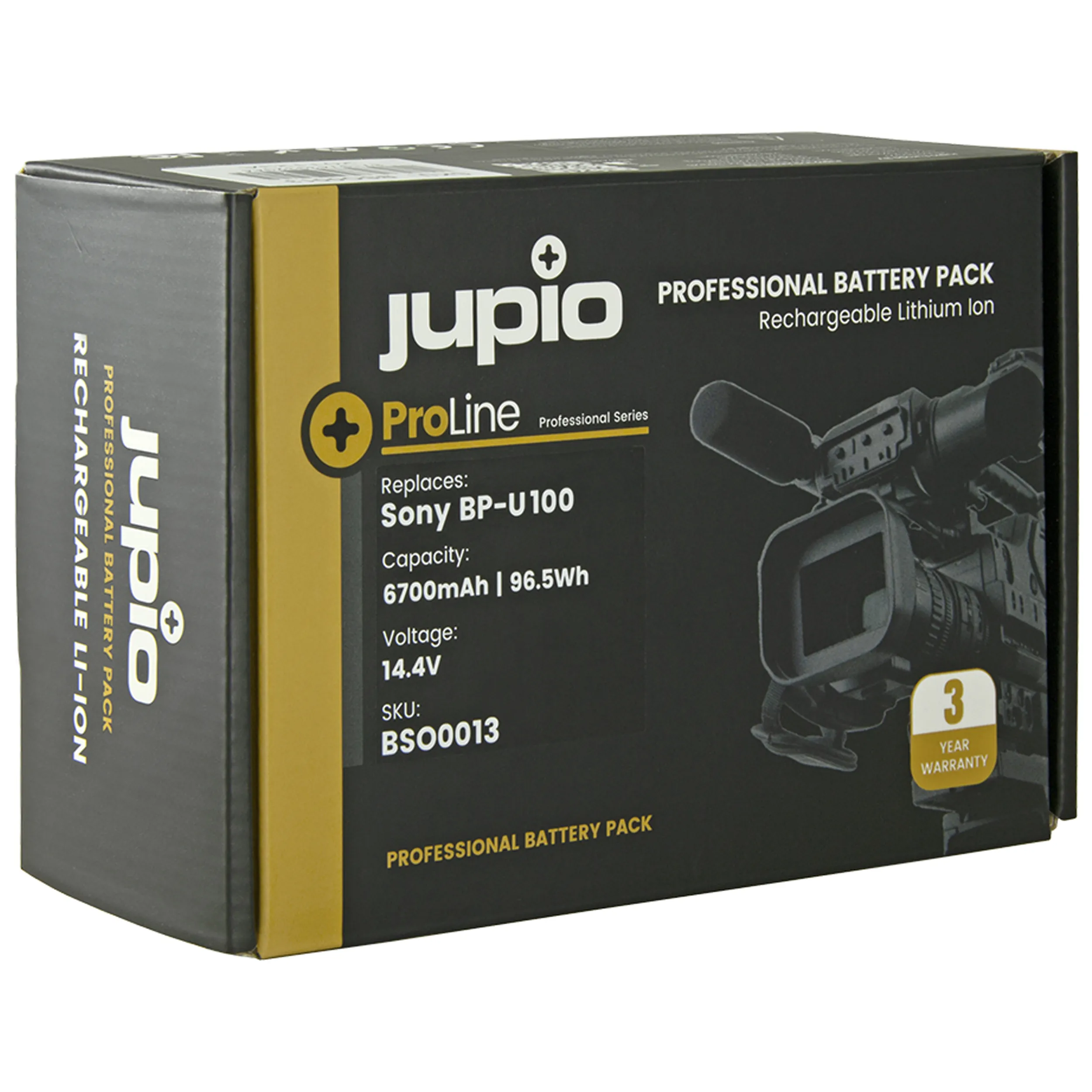 סוללת ליתיום Jupio *ProLine* BP-U100 6700mAh/96.5Wh