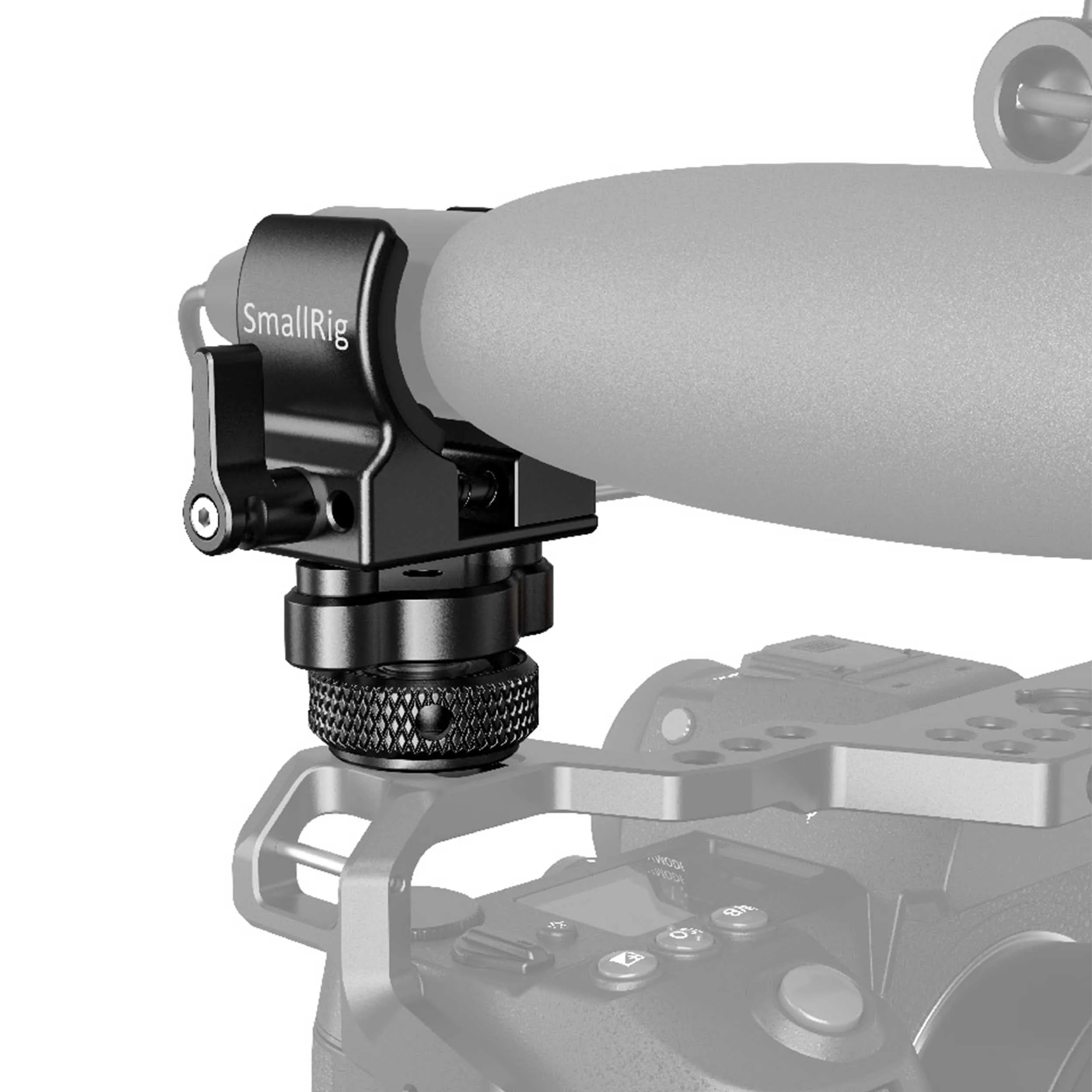 תופסן מיקרופון למצלמה עם מחבר נעל קרה SmallRig BSM2352