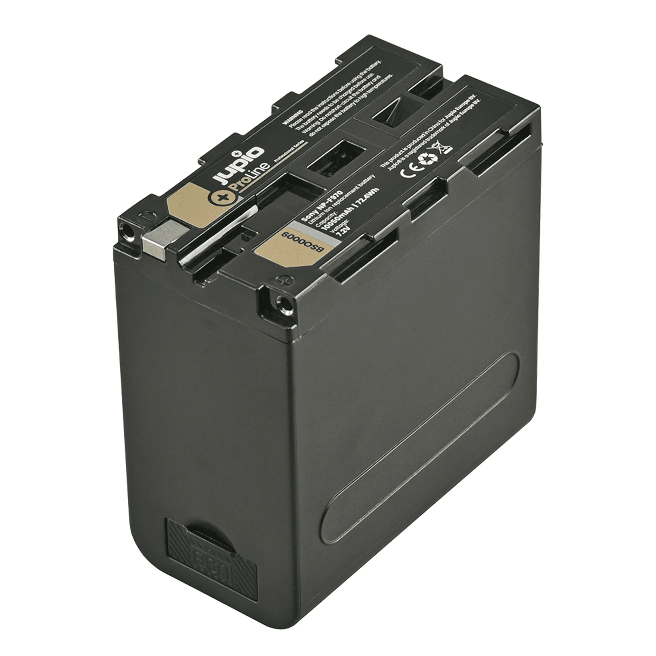 סוללת ליתיום Jupio *ProLine* NP-F970 (USB 5V/DC 8.4V output) 10050mAh